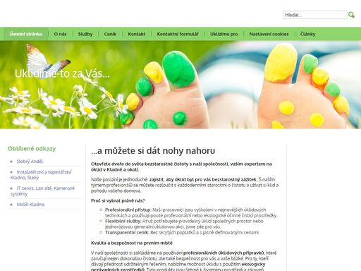 vítejte na stránkách úklidíme-to.cz, vašeho spolehlivého partnera pro profesionální úklidové služby v kladně a okolí. nabízíme komplexní úklid společných prostor paneláků, bytů a rodinných domů s důrazem na kvalitu a spokojenost našich klientů.