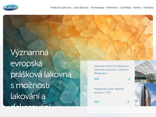 prášková lakovna albixon - komaxitování, povrchové úpravy. nejmodernější technologie a přístroje. zkušený tým pracovníků s mnoholetými zkušenostmi.
