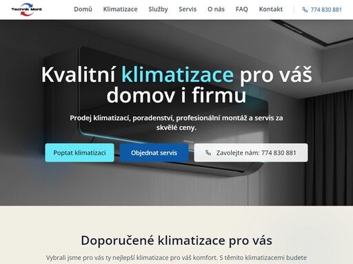 zabýváme se prodejem kvalitních klimatizací do domácností a firem za skvělé ceny. poskytujeme odborné poradenství, profesionální montáž, revize a servis klimatizací.