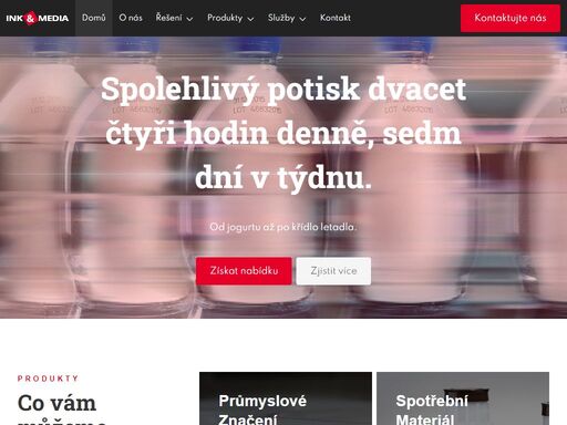ink & media s.r.o. je více než inkoust a tiskárny. jsme řešením vašich problémů se značením a kódováním průmyslových i spotřebních materiálů.