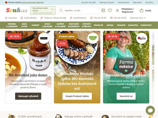 nakupujte to nejlepší přímo od lokálních farmářů za férové ceny