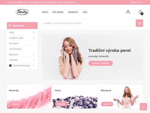 perly, minerály, jablonecké perly, velkoobchod perly, prodej perel tradiční výroba a prodej jabloneckých perel za nejnižší velkoobchodní ceny – výroba metodou smáčení pro zachování české bižuterie. s láskou ke každé perle. hrdí nositelé ocenění regionální produkt jizerských hor.