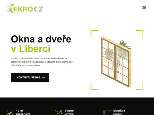 dřevěná okna, plastová okna, okna liberec, hliníková okna, repase liberec, servis oken liberec, dveře