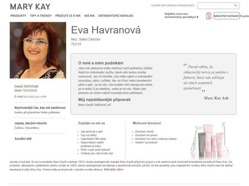 mary kay czech republic s. r. o.  – jediný autorizovaný prodejce kosmetiky mary kay se sítí nezávislých kosmetických poradkyň  |  objednat si kosmetiku mary kay online