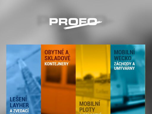pronájem obytných a skladových kontejnerů