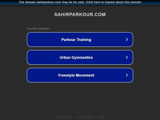 www.sahirparkour.com