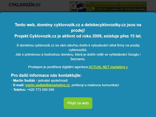www.cyklovozik.cz