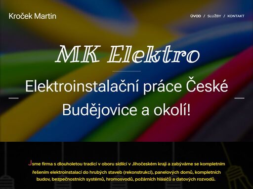elektrikář, jižní čechy, české budějovice, oprava, výpadek proudu, elektrikra, domovni rozvody