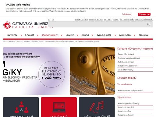 katedra klávesových nástrojů fu ou - oficiální internetové stránky ostravské univerzity.