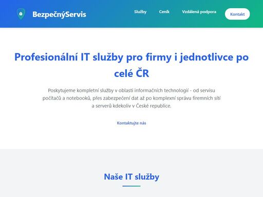profesionální it služby, servis počítačů a notebooků, zabezpečení a správa firemních sítí po celé čr. vzdálená podpora přes teamviewer, možnost svozu zařízení.