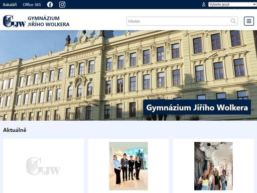 gymnázium jiřího wolkera