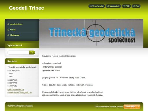 provádíme veškeré geodetické práce (vytyčování staveb, mapové podklady, věcná břemena atd.)