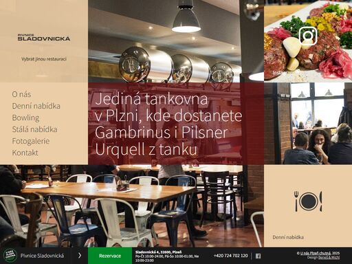 jediná tankovna v plzni kde dostanete gambrinus i pilsner urquell z tanku