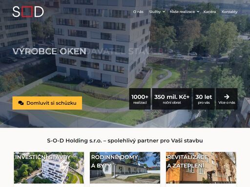 stavíte nebo rekonstruujete svou nemovitost? se vším si hravě poradíme. to jsme my, s-o-d hodling s.r.o.: spolehlivý partner pro vaši stavbu.