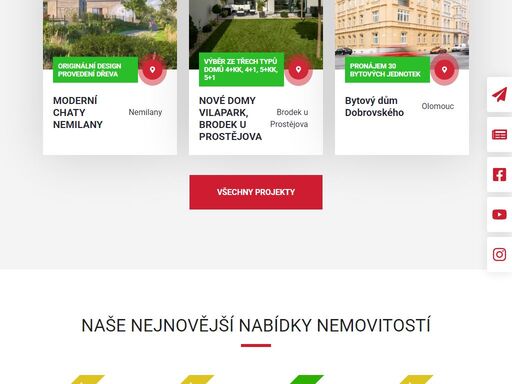 tradiční olomoucká realitní kancelář se zázemím stabilního 15 členného týmu a zkušenostmi již od r.2006