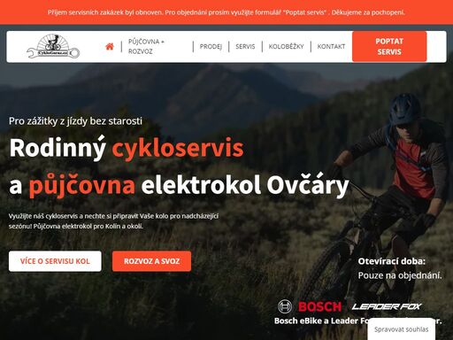 využijte náš cykloservis a půjčovnu elektrokol v kolíně. nabízíme širokou paletu profesionálních servisních služeb pro vaše kolo. cyklogaráž.cz