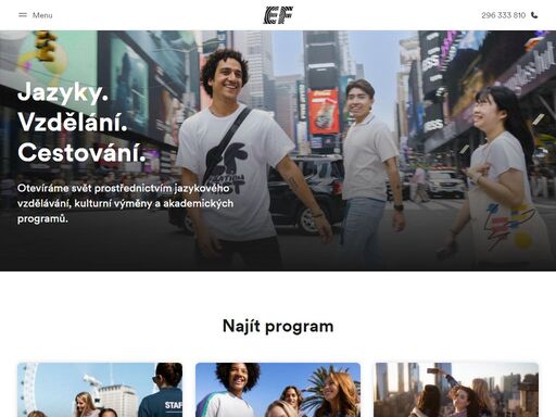 zažijte jazykové kurzy, pobyty a studium v zahraničí ve všech světových destinacích s ef.