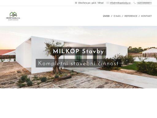 milkop stavby s.r.o.