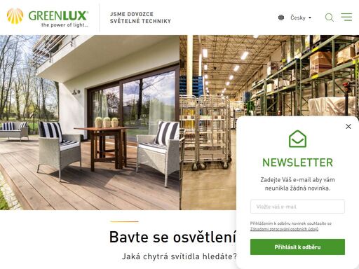 jsme česká obchodní společnost, která se zabývá dovozem a prodejem osvětlovacích produktů pod vlastními značkami greenlux a daisy led.