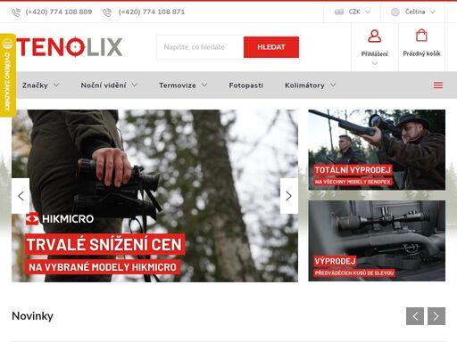 digitální noční vidění a termovize. společnost thermvisia, exklusivní distributor značek hikmicro, thermtec, tenosight, tenotrail, senopex a mepro, je založena na myšlence poskytovat inovativní technologie v oboru termovizí a přístrojů pro noční vidění zákazníkům zejména v české republice a na slovensku. své…
