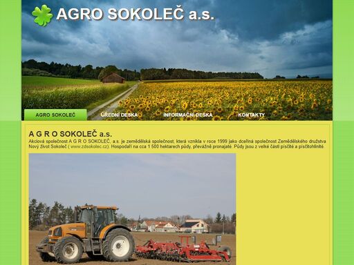agro  sokoleč, a.s.
sokoleč, v lípách 27
290 01 poděbrady
ičo 25769952
dič: cz25769952