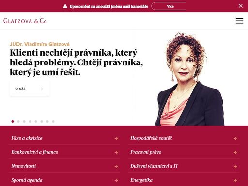 přední nezávislá advokátní kancelář, působící v české a slovenské republice. přes 25 let dobré práce, stability a organického růstu. jedna z nejstarších českých kanceláří, spolehlivá stálice na trhu právních služeb, nejlepší záruka vysoké kvality poskytnutých služeb.