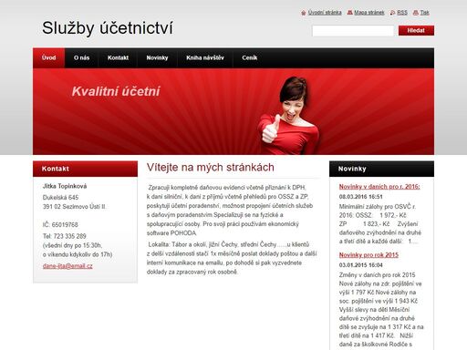 nabízím kvalitní účetní služby.