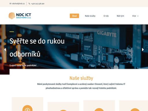 informačn&iacute; technologie ře&scaron;&iacute;me komplexně společnosti ndc, s.r.o. je ryze česk&aacute; společnost, ktera&nbsp;v&iacute;ce jak…