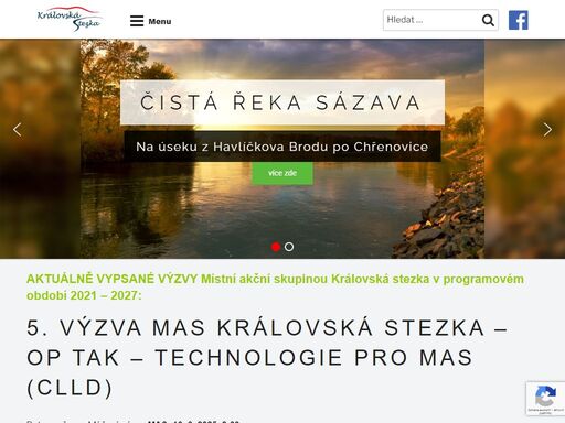 místní akční skupina královská stezka (mas) je organizační složkou královská stezka o. p. s. založenou za účelem realizace komunitně vedeného místního rozvoje na území mas královská stezka. základním cílem mas je zlepšování kvality života a životního prostředí ve venkovských oblastech metodou leader.