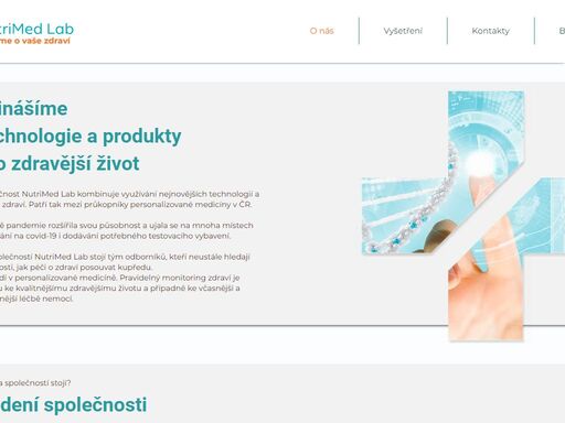 diagnostická laboratoř (nestátní zdravotnické zařízení) poskytující zdravotní služby v oboru klinická biochemie. 