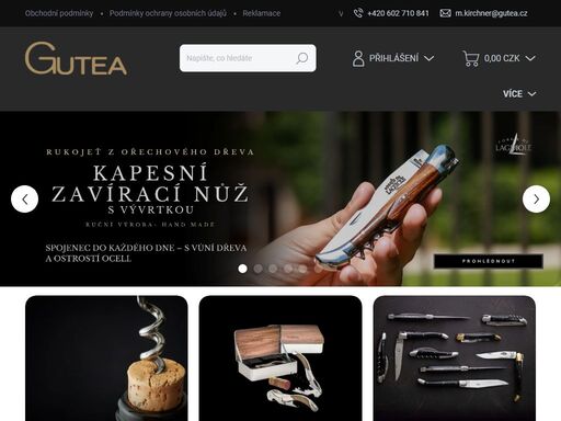 vítejte ve světe gutea. každý den máme příležitost zastavit se a vnímat krásu okamžiku. sortiment společnosti gutea je navržen tak, aby věci každodenní potřeby přinášely radost a staly se zdrojem emocionálních zážitků. objevte s námi svět luxusu, kvality a jedinečného designu.nabízíme široký výběr produktů – od…