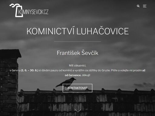 čištění a kontrola spalinové cesty. vystavení zprávy o provedení čištění a kontrole spalinové cesty dle vyhlášky č. 34/2016 sb. kominictví františek ševčík – luhačovice +420 604 380 261
