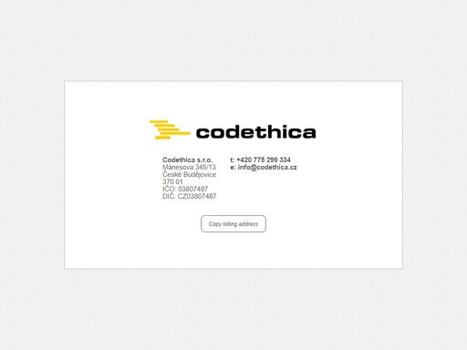 codethica s.r.o.