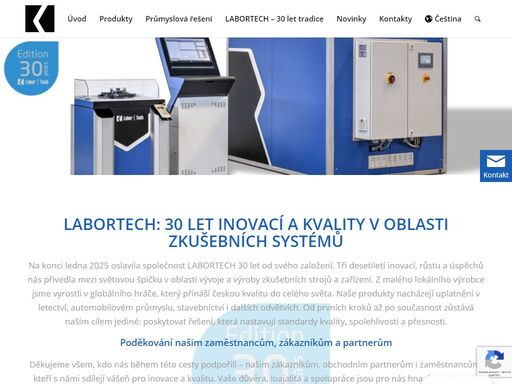 zkušební stroje a zařízení labortech. labortech s.r.o. – od vývoje po realizaci již více než 28 let. vyzkoušejte to s námi! jsme specialisté na zkoušky. 