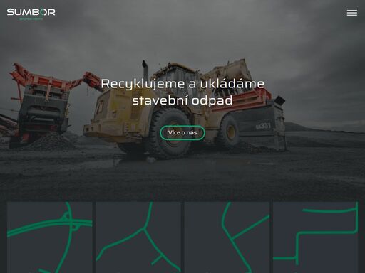 recyklujeme a ukládámestavební odpad
