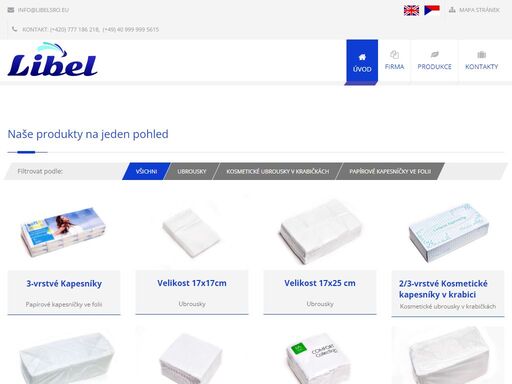libel s.r.o. - your reliable partner for napkins and foil production.