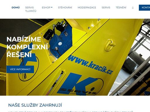 kompletní servis vstřikovacích a jednoúčelových strojů. opravy a servis hydraulických, pneumatických a řídících systémů. montáže, demontáže a stěhování strojů. výroba profilového těsnění.