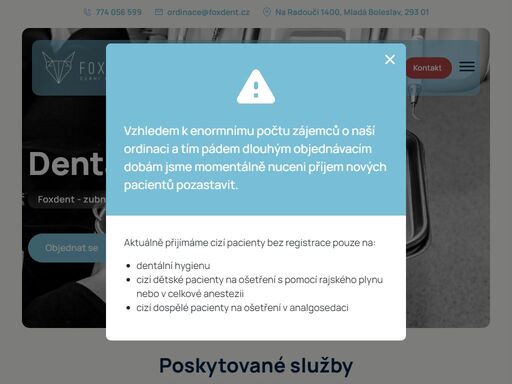 špičková a moderně vybavená zubní ordinace v mladé boleslavi.