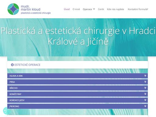 plastická a estetická chirurgie hradec králové a jičín