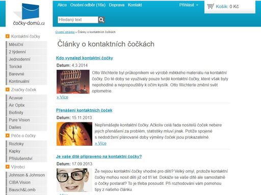 kontaktní čočky za skvělé ceny expresně doručíme do 24h, osobní odběr praha, brno, ostrava. obrovský sklad, množstevní slevy, dárek zdarma.