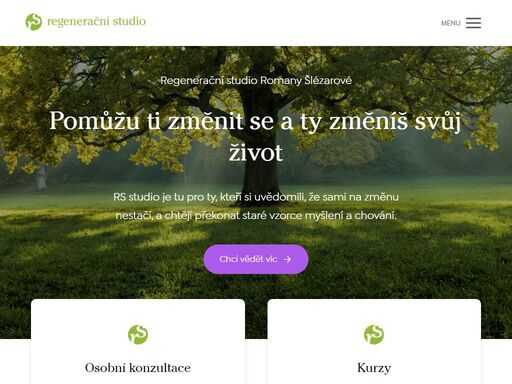rs studio je tu pro ty, kteří si uvědomili, že sami na změnu nestačí, a chtějí překonat staré vzorce myšlení a chování.