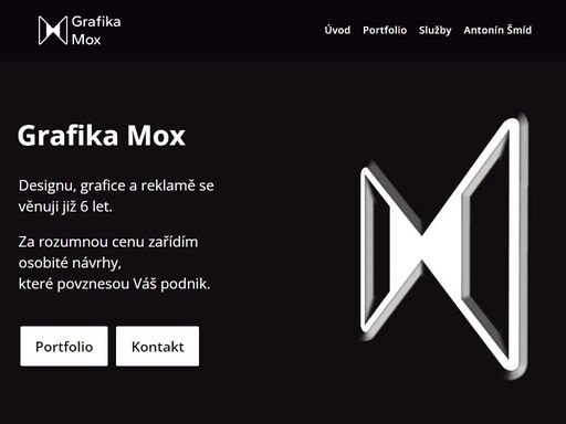 profesionální grafické služby grafika mox. zpracovávám návrhy vizuální identity a tiskovin. zařizuji fotografování lokací, produktů i portrétů. a poskytuji také konzultace marketingu a reklamních strategií, spolu se správou sociálních sítí.