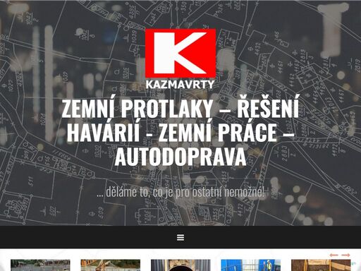 technologie zemních protlaků efektivně pomůže s výstavbou. jednoduše se podvrtáme pod silnicí, nebo zahradou. zemní protlaky šetří čas i peníze. zemní práce