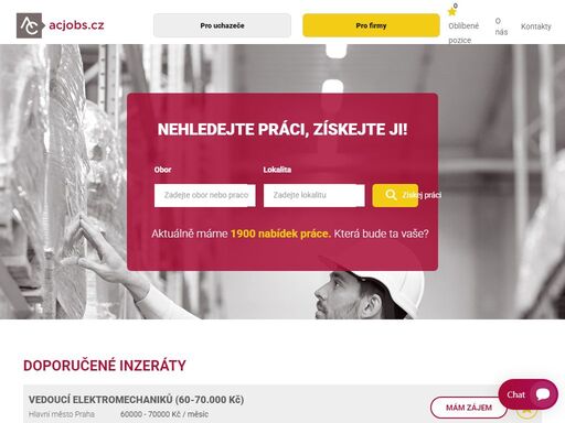již od roku 2002 pomáháme uchazečům o zaměstnání s jejich uplatněním na trhu práce. jsme největší česká personální agentura.