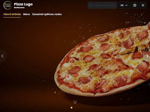 objednejte si křupavě čerstvou pizzu ručně vyráběnou jen pro vás! rozvoz, osobní odběr, či rychlý nákup přímo u výdejního okénka.