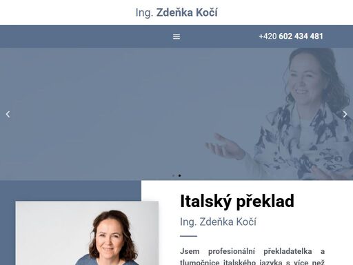 překlady a tlumočení v italském jazyce.