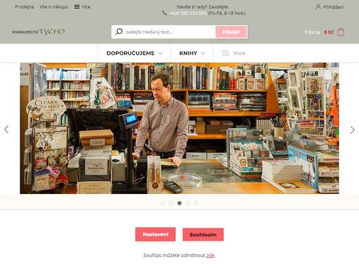 knihkupectví knihy tycho olomouc nabízí obrovský výběr všech žánrů knih. nabízí prodej knih online i prodejnu.