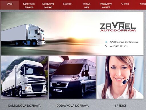 mezinárodní kamionová doprava evropská unie eu, evropa střední, západní a pobaltské státy, vnitrostátní autodoprava čr, spedice a vytěžování.
