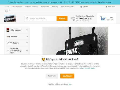 vše pro karavan a na cesty