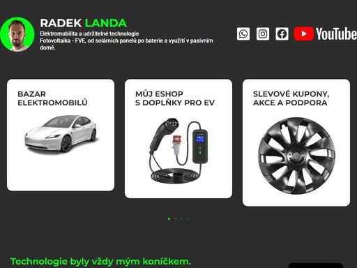 elektromobilita, fotovoltaika, tepelné čerpadlo a pasivní dům, to vše zapadlo do skládačky jako logické články.